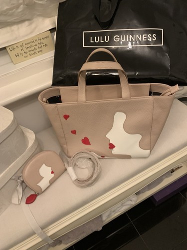 Lulu guinness leather tote - tote, and