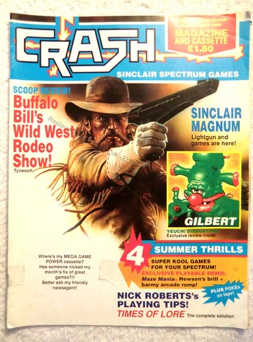 23273 issue crash magazine - 23273,