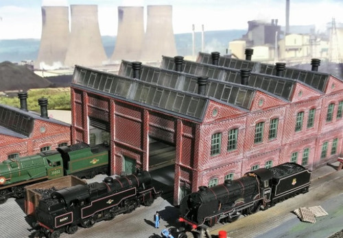 Kestrel kd1002 locomotive shed - kd1002,