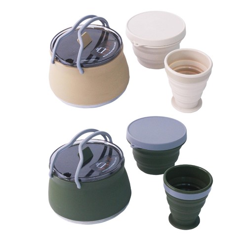 Folding camping kettle - folding,