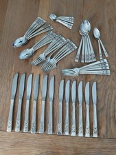 ONEIDA Community HAMPTON COURT Silver Plated  Cutlery Set  - 50 Pieces