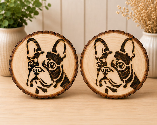 Coasters french bulldog - french,