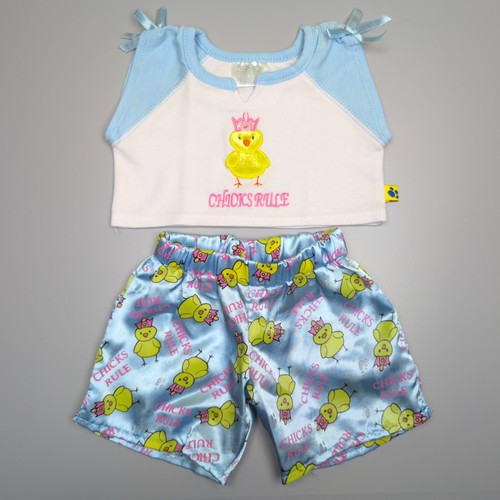 Build bear white blue chicks - build, a