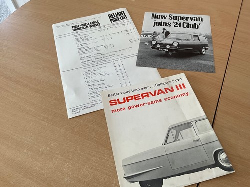 1969 reliant robin wheeled - 1969, 3