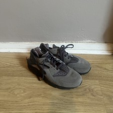 Nike Air Huarache "Cool Grey" Suede UK10 US11 EU45 (RARE 2013 Model) Retro Vint