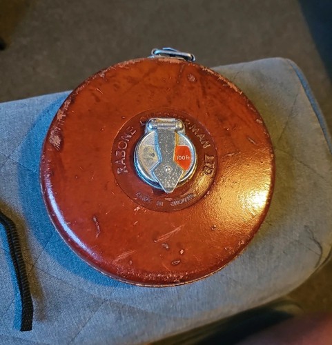Vintage leather case tape - vintage,