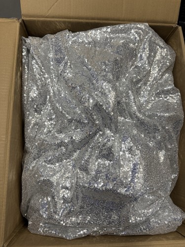 Silver sequence backdrop - silver,