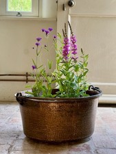 Antique French Copper Cauldron