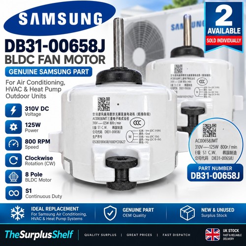 Samsung db31 00658j bldc - db31-00658j, fan
