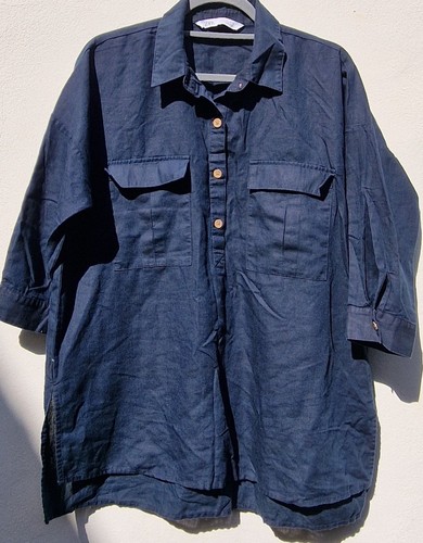 Zara womens navy - womens, blue