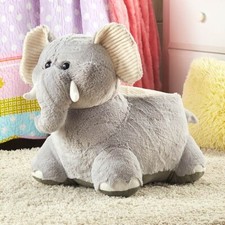 Elephant plush chair (Kelly