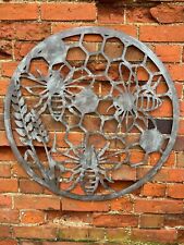 Large Bee Metal Garden Outdoor