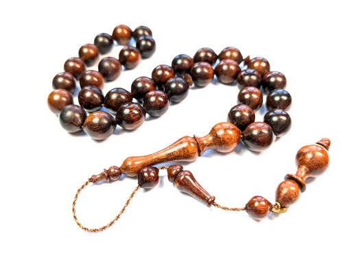 Snakewood turkish prayer beads - snakewood,