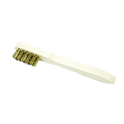 Wire brush spark - plug, for