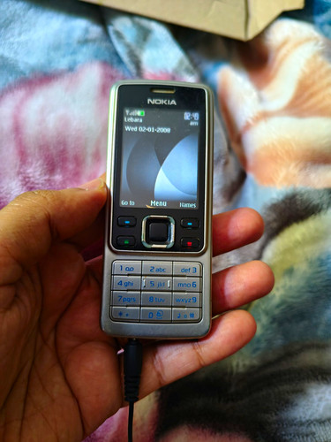 Nokia 6300 silver black bar - nokia,
