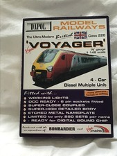 DAPOL ND063B N GAUGE 4 CAR CLASS 220 DMU  VIRGIN THAMES VOYAGER 220007 -  BOXED