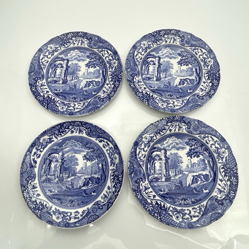 Vintage spode blue italian - vintage,