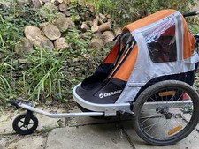 Giant Peapod Double Bike Trailer In Great Working Condition