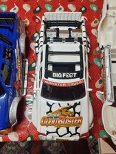 Monster truck bodyshell hard plastic wired up lights taken from toy truck 1/10