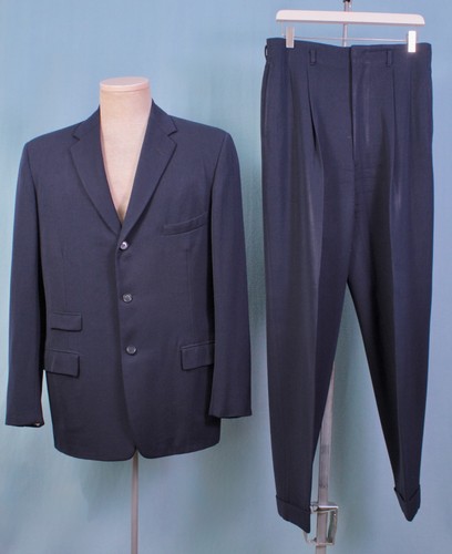 Men vtg 50s wool pc - wool,