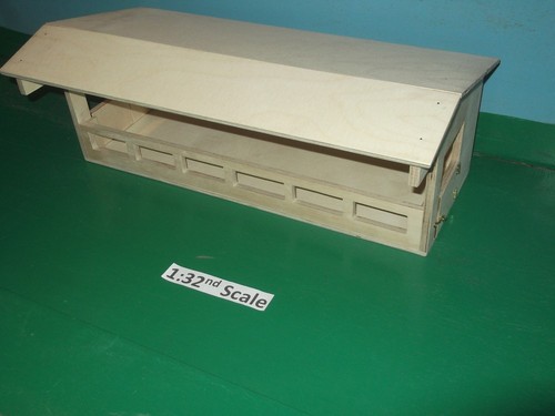 32nd scale wooden model farm - wooden,