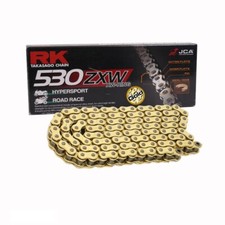 Motorcycle Chain Gold XW Ring