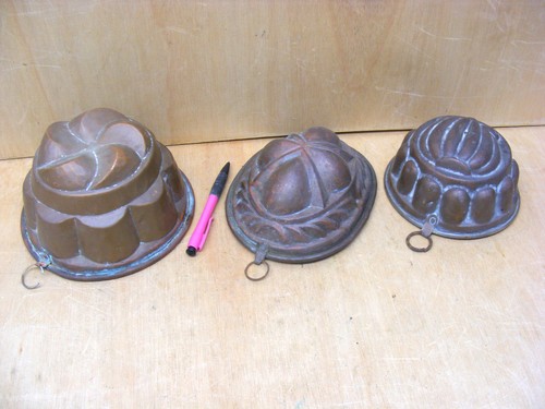 Vintage solid copper jelly - 3,