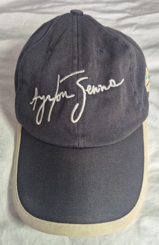 Rare ayrton senna official cap - ayrton,