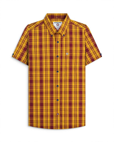 Lambretta mens check shirt - mens,