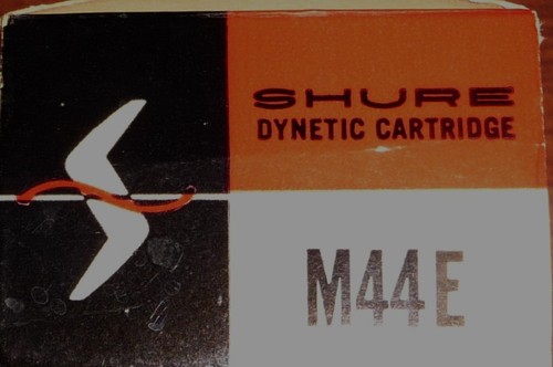 Shure m44e cartridge stereo - cartridge,
