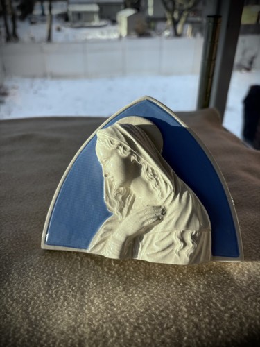 Vintage madonna mary - vintage, glazed