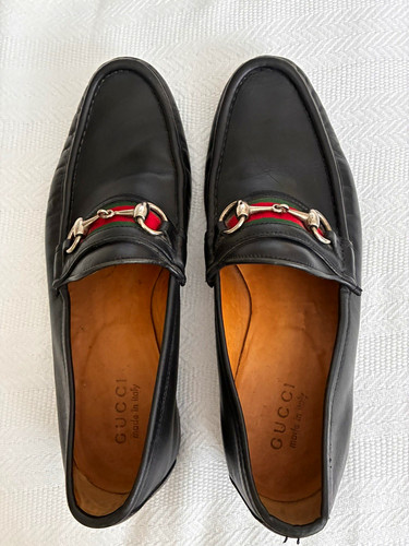 Gucci men black leather - men’s,