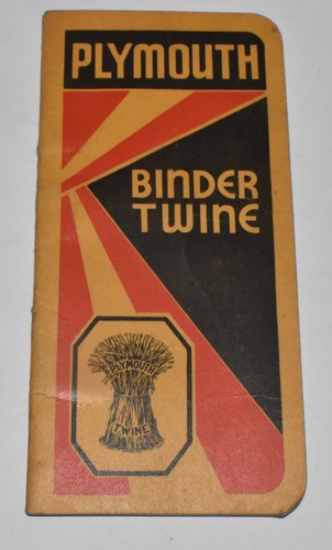 Vintage plymouth binder - plymouth,