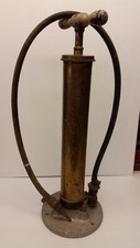 Large Brass Vintage / Antique Stirrup Pump