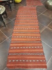Moroccan striped hall runner