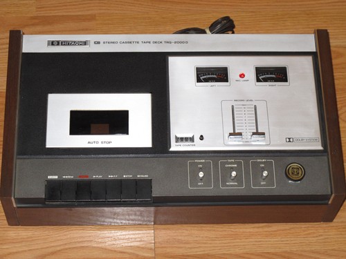 Vtg hitachi trq 2000d - vtg, stereo