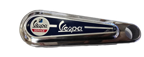 Vespa front fork link cover - front,