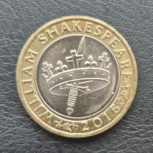 Two pounds coin 2016 - £2,