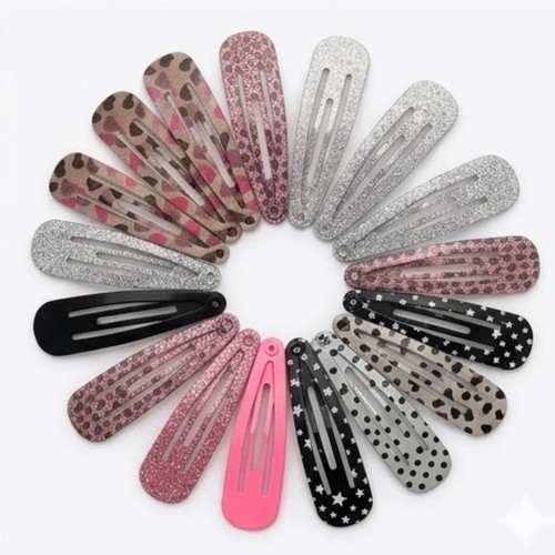 Pack hair snap clips - 12,