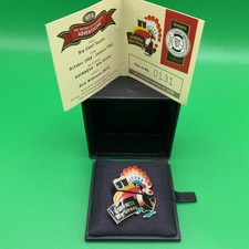 GUINNESS Limited  Big Chief Toucan Enamel Pin Badge with COA & Box No 131/2500