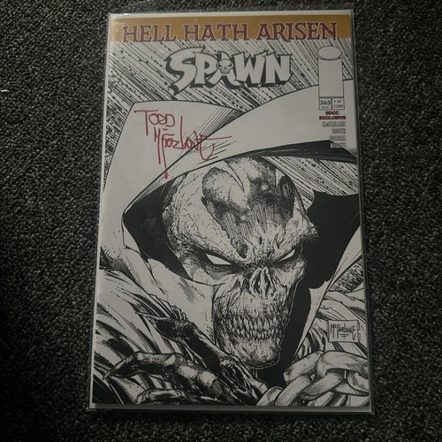 Spawn 365 signed - signed, todd
