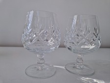 Crystal brandy glasses set - crystal,