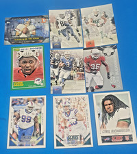 Panini NFL Trading Cards Bundle Vintage American Football Mixed Bundle 9 Cards
