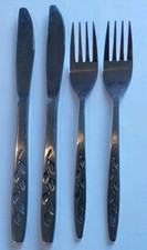 2 sets Viners Satin Leaf