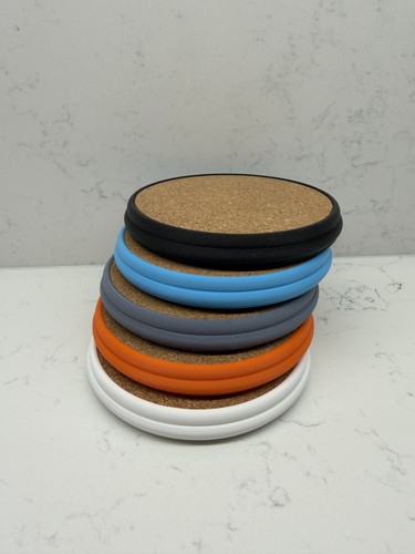 Cork coaster 3d printed - cork,
