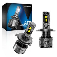 NOVSIGHT 240W 50000LM H4 9003 HB2 LED Headlight Bulbs Kit High Low 6500k White