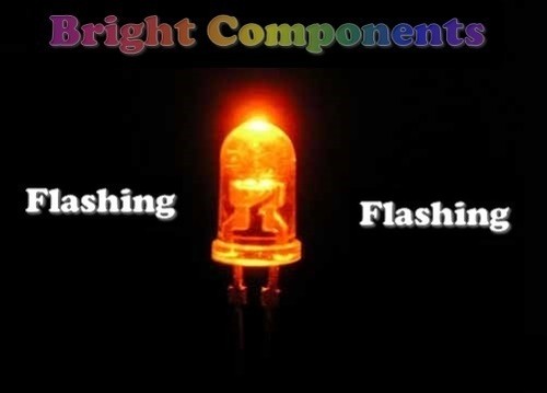 Orange flashing led - x,