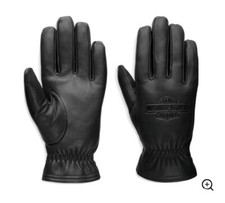 100% Pure Leather Biker Gloves