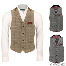 Mens Vintage Tweed Check