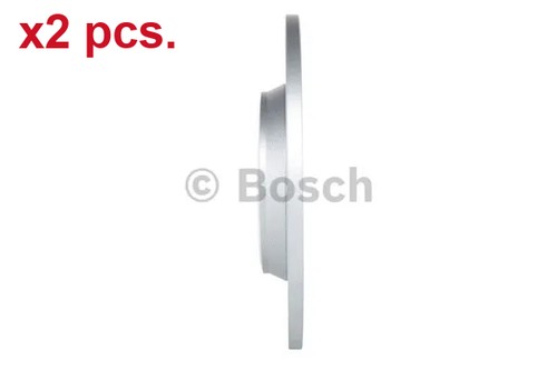 Pcs rear brake disc - pcs, rotos
